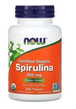 NOW Foods Spirulina 500 mg