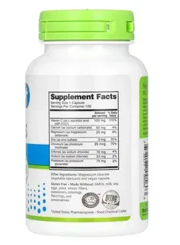 NutriBiotic Essential Electrolytes, Електроліти · 100 капсул