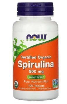 NOW Foods Spirulina 500 mg