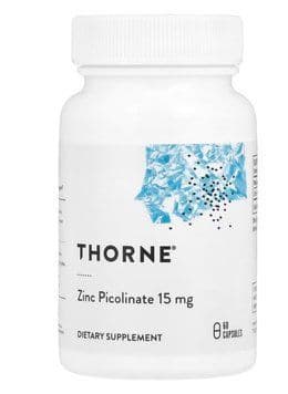Thorne Zinc Picolinate 15 mg