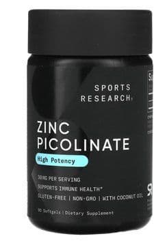 Sports Research Zinc Picolinate 50mg