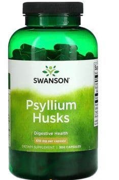 Swanson Psyllium Husks 610mg - 300caps Swanson