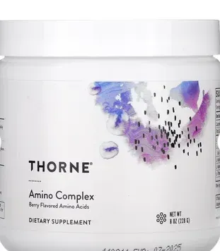 Thorne Amino Complex, Амінокислоти · ягідний смак · 231 г