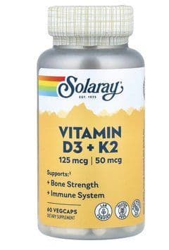Solaray Vitamin D-3 & K-2