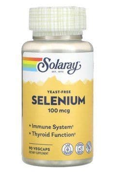 Solaray Selenium Yeast Free 100mcg