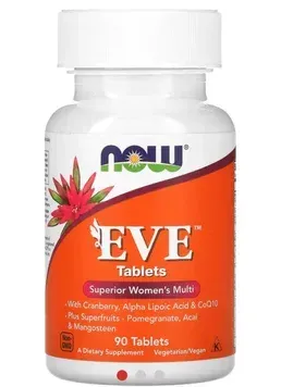 NOW Foods Eve Women’s Multi, Вітаміни для жінок · 90 таблеток