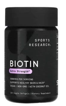 Sports Research Biotin with Coconut Oil Sports Research 120