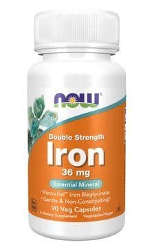 NOW Foods Iron 36mg Ferrochel