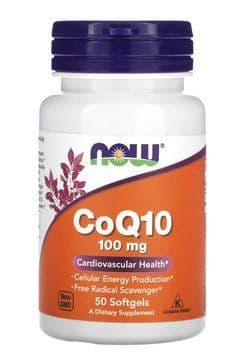 NOW Foods CoQ10 100mg